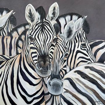 Zebras von Ineke Zeeuw