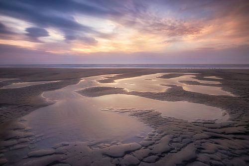 Kleurrijk strand