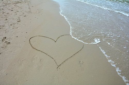 Mon coeur est sur la plage