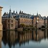 Het binnenhof in Den Haag in de avond van OCEANVOLTA
