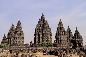 Le temple de Prambanan en Indonésie sur Gert-Jan Siesling