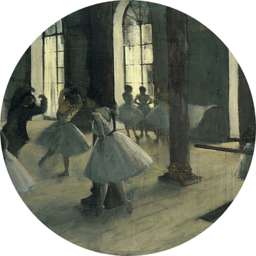 Repetitie in de Dansfoyer, Edgar Degas