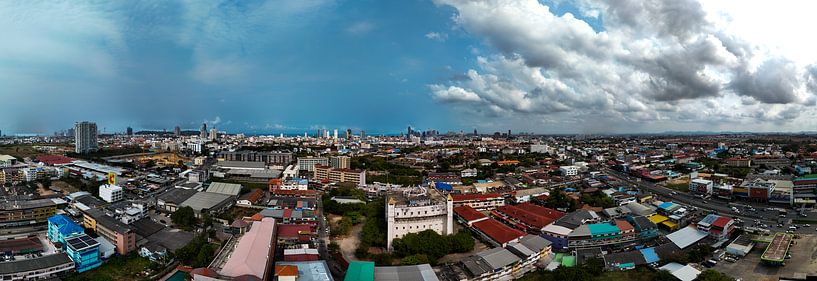 Panoramablick auf Pattaya von Franklin Driessen
