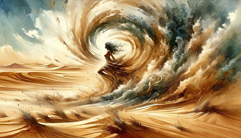 Enchantment of the Desert Gale by Chromatic Fusion Studio