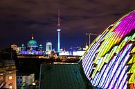 Berlijnse skyline in een bijzonder licht van Frank Herrmann thumbnail