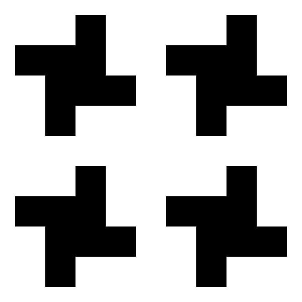 Permutation | ID=10 | V=25 | 1:1 | 02x02 par Gerhard Haberern