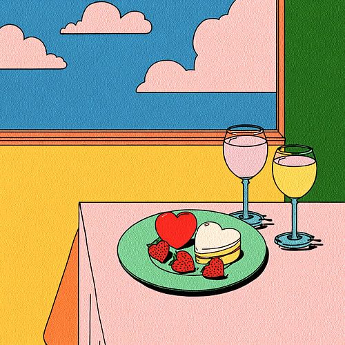 Sommerliebe Aperitivo | Bunte Pop Art