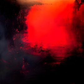 Modern Abstract Minimalist Wabi-Sabi Art