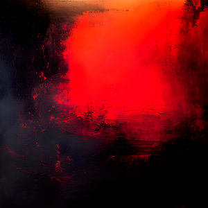 Moderne Abstrakte Minimalistische Wabi-Sabi Kunst