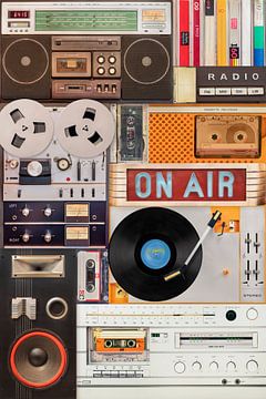 Music Music Music II van Martin Bergsma