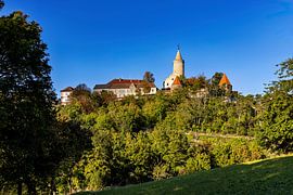 The Leuchtenburg castle near Kahla in Thuringia by Roland Brack