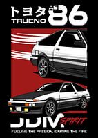 Toyota Sprinter Trueno AE86 JDM Car