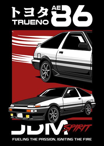 Toyota Sprinter Trueno AE86 JDM Car
