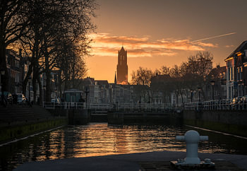 Weerdsluis en de Dom.