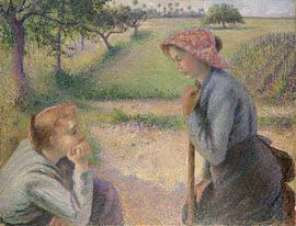 Deux jeunes femmes paysannes, Camille Pissarro