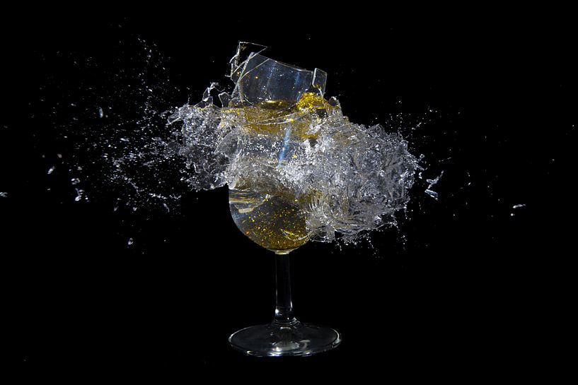 Champagnerglas knallen von Rob Hansum