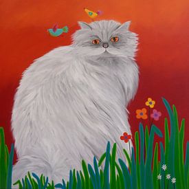 Persian Cat von Yvonne Klaassens