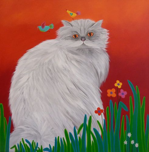 Persian Cat by Yvonne Klaassens