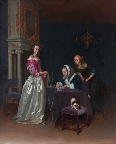 Nieuwsgierigheid, Gerard ter Borch
