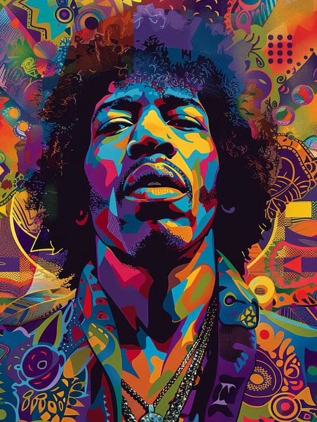 Psychedelic Soul : Vibrance of Hendrix&amp;quot ; par fredi arlangga