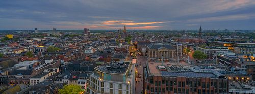 An Evening Panorama of Groningen by Henk Meijer Photography