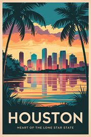Houston van Poster Art Shop
