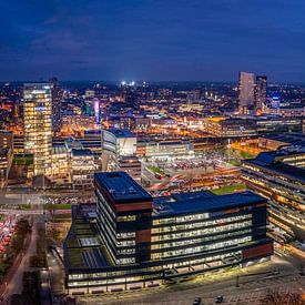 Eindhoven at night by Robert van Brug