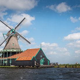 Mill on the Zaanse Schans by Okko Meijer