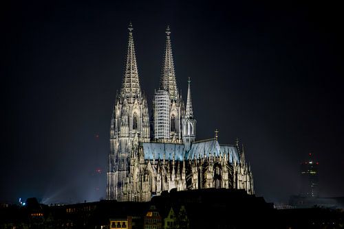 Cologne Cathedral at night