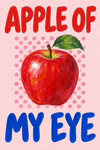 Apple of my Eye – roter Apfel