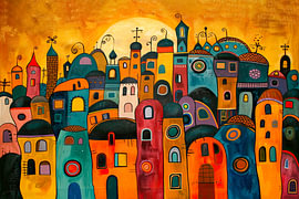 A vibrant metropolis