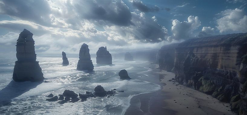 Stranden van Australië van fernlichtsicht