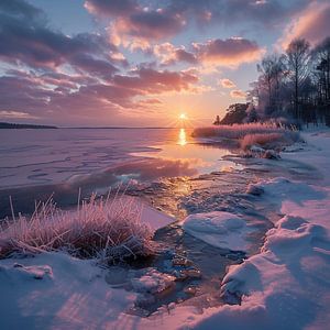Sonnenaufgang über dem Meer
