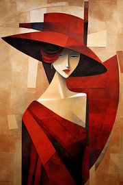 Portret 125.48 van Blikvanger Schilderijen