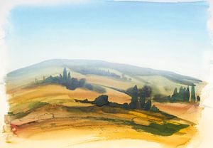 La campagne toscane