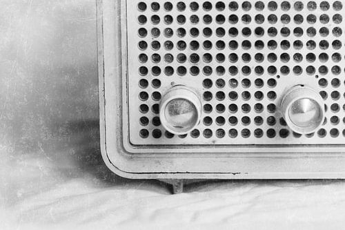 Vintage Radio Abstract Beeld