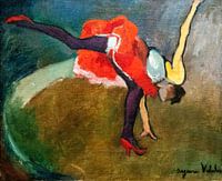 Suzanne Valadon, The acrobat, or the wheel - 1916