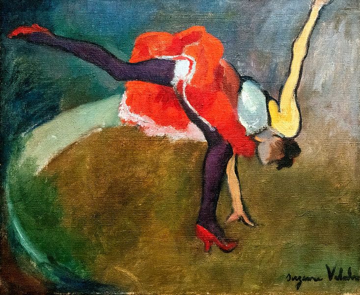 Suzanne Valadon, L'acrobate, ou la roue - 1916 par Atelier Liesjes