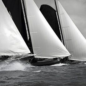 Die große Skutsje-Regatta Eine Schlacht auf den Seen von Jan Brons