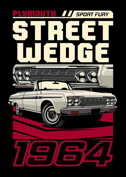 Plymouth Sport Fury Muscle Car von Adam Khabibi