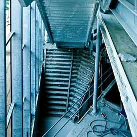 Escalier métallique de Vorstin sur Wolf Schouten