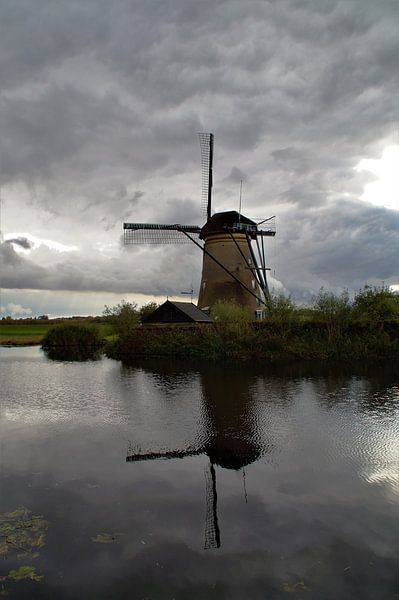 Kinderdijk, Alblasserdam, the Netherlands - Mills heritage by Maurits Bredius