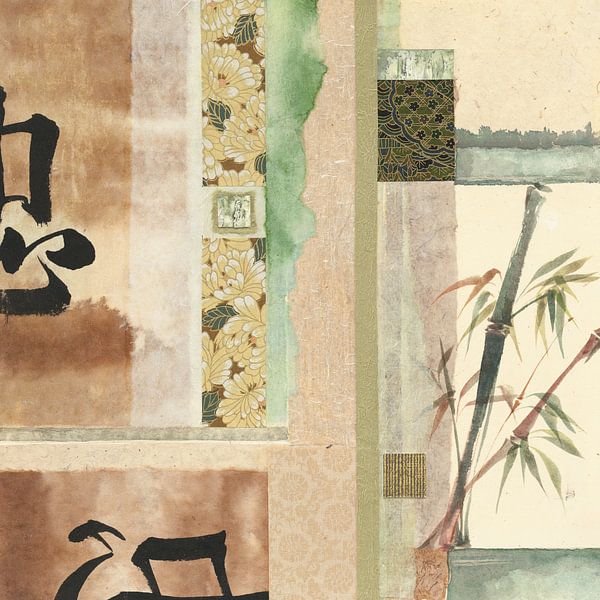 Green Collage I, Chris Paschke by Wild Apple