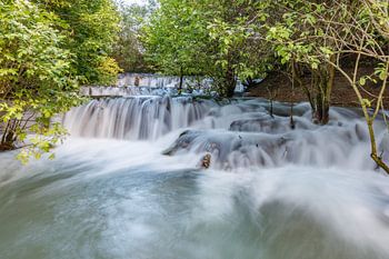 Sinterterrassen der Weißen Lauter bei Gutenberg