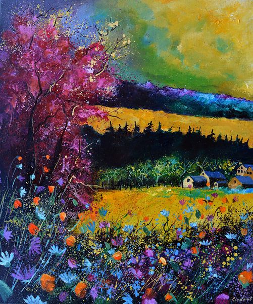 De herfst nadert van pol ledent