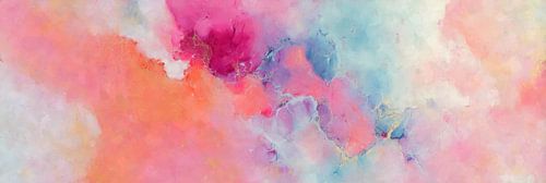 Zacht Vervloeien | Roze en Blauw in Harmonie