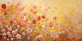 Roses on Gold van Whale & Sons