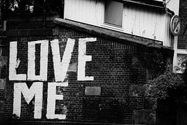 Straatkunst amsterdam van Dominique Hosman