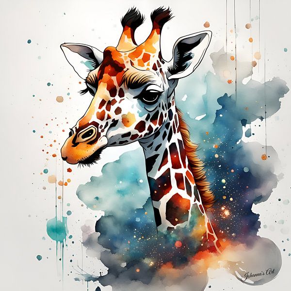 Chibi-Giraffe 2 von Johannas Art Creations