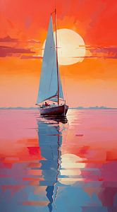 Twilight Sail by Art Lovers